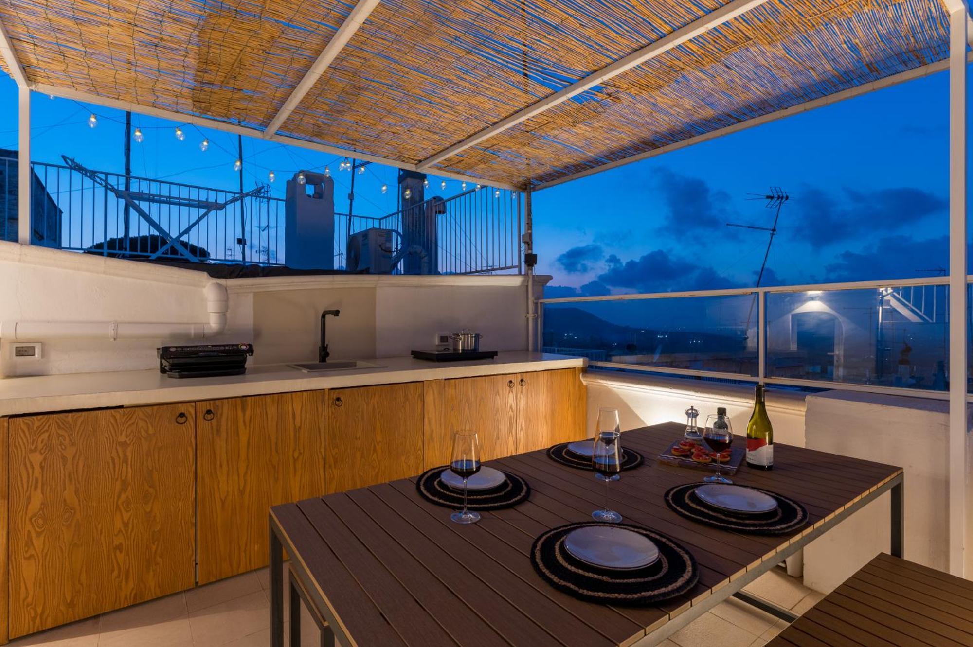 Casa Savi Stadthaus Mit Meerblick Terrasse Holiday home *