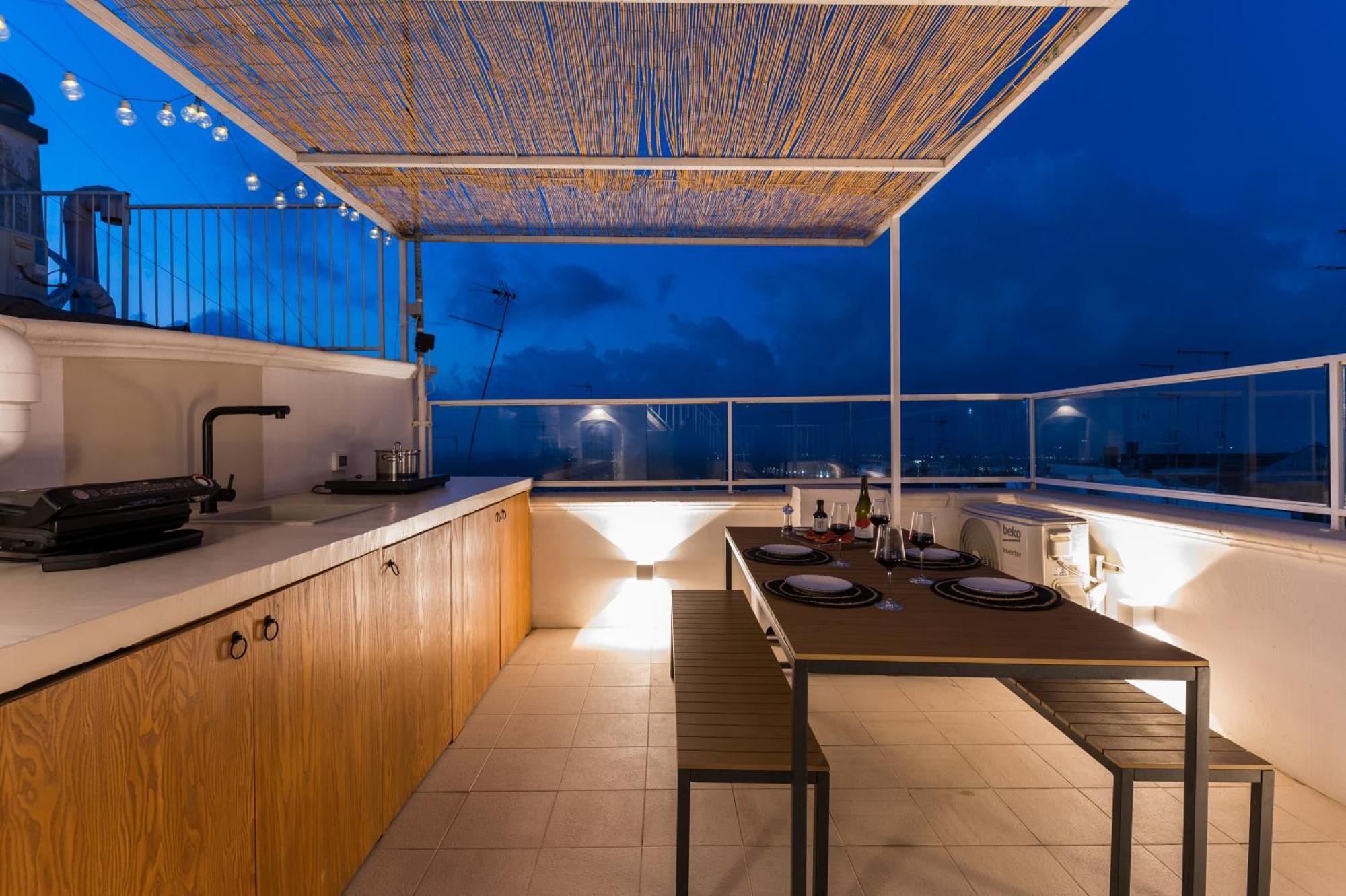 Casa Savi Stadthaus Mit Meerblick Terrasse *